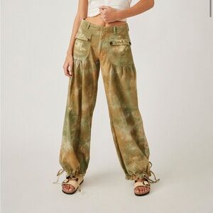 We The Free Lotus Tie Dye Jeans